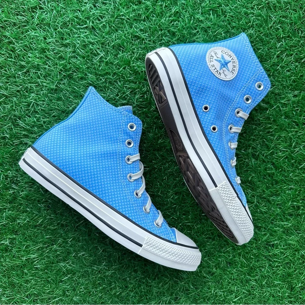 🎁Converse Chuck Taylor All Star Ctas Hi Light Blue - Picture 3 of 10